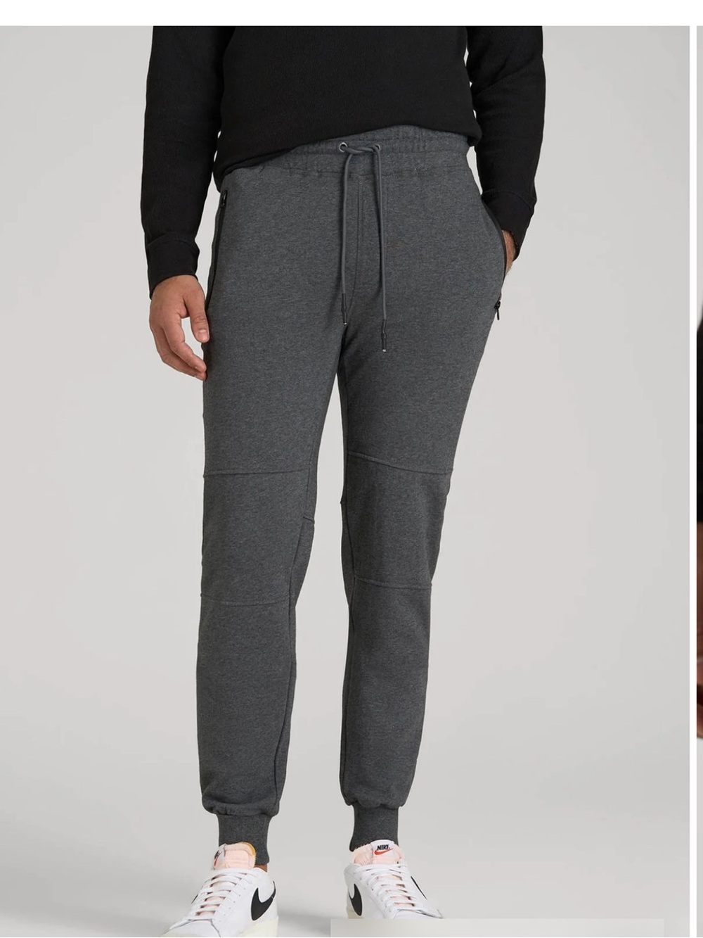 American Tall Wearever French Terry Joggers Men’s Sz M